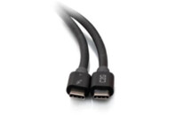 Дата кабель USB-C Thunderbolt 4 0.8m 40Gbs Black C2G (C2G28886)
