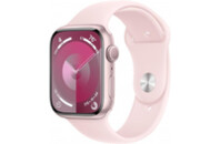 Смарт-часы Apple Watch Series 9 GPS 41mm Pink Aluminium Case with Light Pink Sport Band - S/M (MR933QP/A)