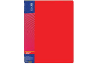 Папка с файлами Economix А4 с 30 файлами, красная (E30603-03)