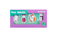 Закладки для книг Kite пластиковые Cats 4x20 шт, 35х50 мм (K22-479-6)