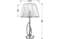Настольная лампа Candellux 41-55071 DIVA (41-55071)