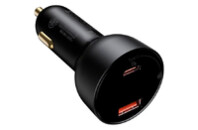 Зарядное устройство Baseus Superme Digital Display PPS USB-A/Type-C Black (CCZX-01)