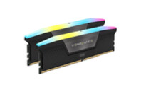 Модуль памяти для компьютера DDR5 64GB (2x32GB) 6400 MHz XMP 3.0 Vengeance RGB Black Corsair (CMH64GX5M2B6400C32)