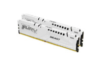 Модуль памяти для компьютера DDR5 32GB (2x16GB) 6000 MHz FURY Beast White Kingston Fury (ex.HyperX) (KF560C40BWK2-32)