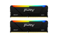 Модуль памяти для компьютера DDR4 32GB (2x16GB) 3600 MHz FURY Beast RGB Kingston Fury (ex.HyperX) (KF436C18BB2AK2/32)