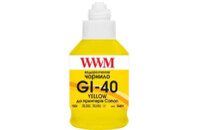 Чернила WWM Canon GI-40 для G5040/G6040 190г Yellow (KeyLock) (G40Y)