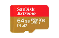 Карта памяти SanDisk 64GB microSD class 10 UHS-I Extreme For Action Cams and Dro (SDSQXAH-064G-GN6AA)