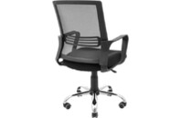 Офисное кресло Richman Джина Хром Пиастра Сетка черная + серая (ADD0003117)