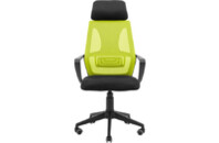 Офисное кресло Richman Профи Пластик Пиастра Сетка черная+зеленая (ADD0003193)