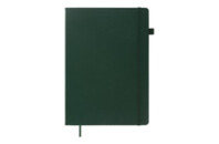 Книга записная Buromax Etalon 210x295 мм 96 листов в клетку обложка из искусственной кожи Зеленый (BM.294160-04)
