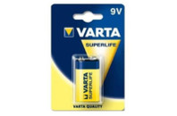 Батарейка крона Varta 6F22 Superlife Zinc-Carbon 1шт