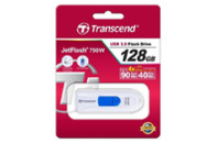 USB флеш накопитель Transcend 128GB JetFlash 790 White USB 3.0 (TS128GJF790W)