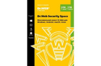 Антивирус Dr. Web Security Space 2 ПК/2 года (Версия 12.0). Картонный конверт (KHW-B-24M-2-A2)