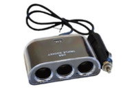Зарядное устройство Atcom ES-09 (HUB 3*DC12 + 1*USB, 2.1A) (13151)