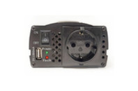 Адаптер автомобильный 12V/220V PowerPlant HYM300-122, 300W, + USB 5V 1A (KD00MS0001)
