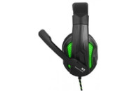 Наушники GEMIX N2 LED Black-Green Gaming