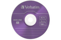 Диск DVD Verbatim 4.7Gb 4x SlimCase 5шт Color (43297)