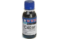 Чернила WWM CANON PG40/50/PGI5/BCI15 BlackPigment (C40/BP-2)