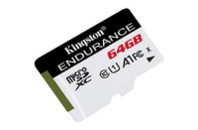 Карта памяти Kingston 64GB microSD class 10 UHS-I U1 A1 High Endurance (SDCE/64GB)