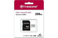 Карта памяти Transcend 256GB microSDXC class 10 UHS-I (TS256GUSD300S-A)