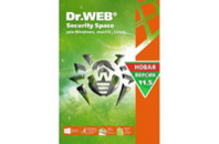 Антивирус Dr. Web Security Space, 2 ПК 2 года карт. конверт (KHW-B-24M-2-A3)
