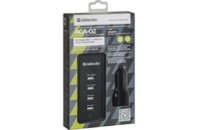 Зарядное устройство Defender ACA-02 авто,5 портов USB, 5V / 9.2A (83568)