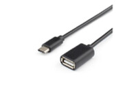Дата кабель OTG USB 2.0 AF to Type-C 0.1m Atcom (14716)