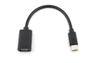 Дата кабель OTG USB 2.0 AF to Type-C 0.1m Atcom (14716)
