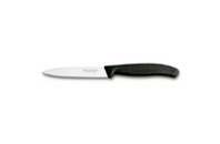 Кухонный нож Victorinox SwissClassic для нарезки 10 см, черный (6.7703)