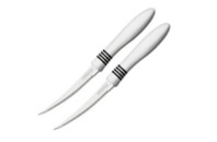 Набор ножей Tramontina COR & COR для томатов 2шт 127 мм White (23462/285)