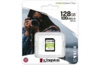 Карта памяти Kingston 128GB SDXC class 10 UHS-I U3 Canvas Select Plus (SDS2/128GB)
