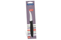 Кухонный нож Tramontina Plenus для чистви овощей 76 мм Black (23419/103)