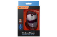 Мышка CANYON CNS-CMSW01P Wireless Purple/Black (CNS-CMSW01P)
