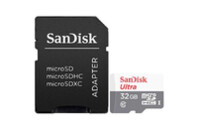 Карта памяти SANDISK 32GB microSD class 10 Ultra Light (SDSQUNR-032G-GN3MA)
