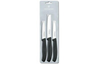 Набор ножей Victorinox SwissClassic 3 шт Black (6.7113.3)