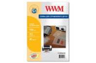 Пленка для печати WWM A3, 150мкм, 20л, for inkjet, translucent (FJ150INA3.20)