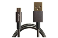 Дата кабель USB 2.0 AM to Micro 5P 1.0m Grand-X (MM-01)