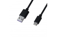 Дата кабель USB 2.0 AM to Type-C 1.0m black Grand-X (TPC-01)