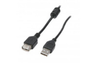 Дата кабель USB 2.0 AM/AF 1.0m Maxxter (UF-AMAF-1M)
