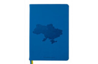 Блокнот BUROMAX деловой Ukraine A5 в линейку 96 листов обложка из искусствен (BM.295220-02)