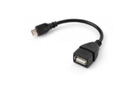 Дата кабель OTG USB 2.0 AF to Micro 5P Vinga (VCPDCOTGMBK)