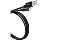 Дата кабель USB 2.0 AM to Lightning 1.0m MFI Black CANYON (CNS-MFIC3B)