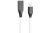 Дата кабель USB 2.0 AM to Lightning 1.0m white PowerPlant (CA910724)