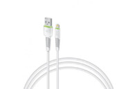 Дата кабель USB 2.0 AM to Lightning 1.2m CBFLEXL1 white Intaleo (1283126487460)