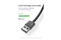Дата кабель USB 2.0 AM to Lightning 1.2m Nets T-L801 Black T-PHOX (T-L801 black)