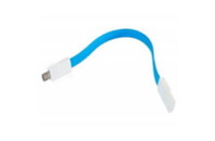 Дата кабель USB 2.0 AM to Micro 5P 0.18m blue EXTRADIGITAL (KBU1785)