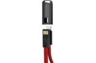 Дата кабель USB 2.0 AM to Micro 5P 0.22m red ColorWay (CW-CBUM022-RD)