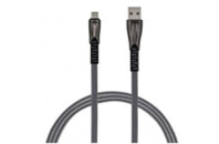 Дата кабель USB 2.0 AM to Micro 5P 1.0m black Grand-X (FM09)
