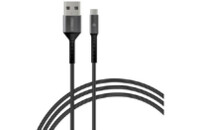 Дата кабель USB 2.0 AM to Micro 5P 1.2m Intaleo (1283126495649)
