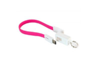 Дата кабель USB 2.0 AM to Type-C 0.18m pink EXTRADIGITAL (KBU1788)
